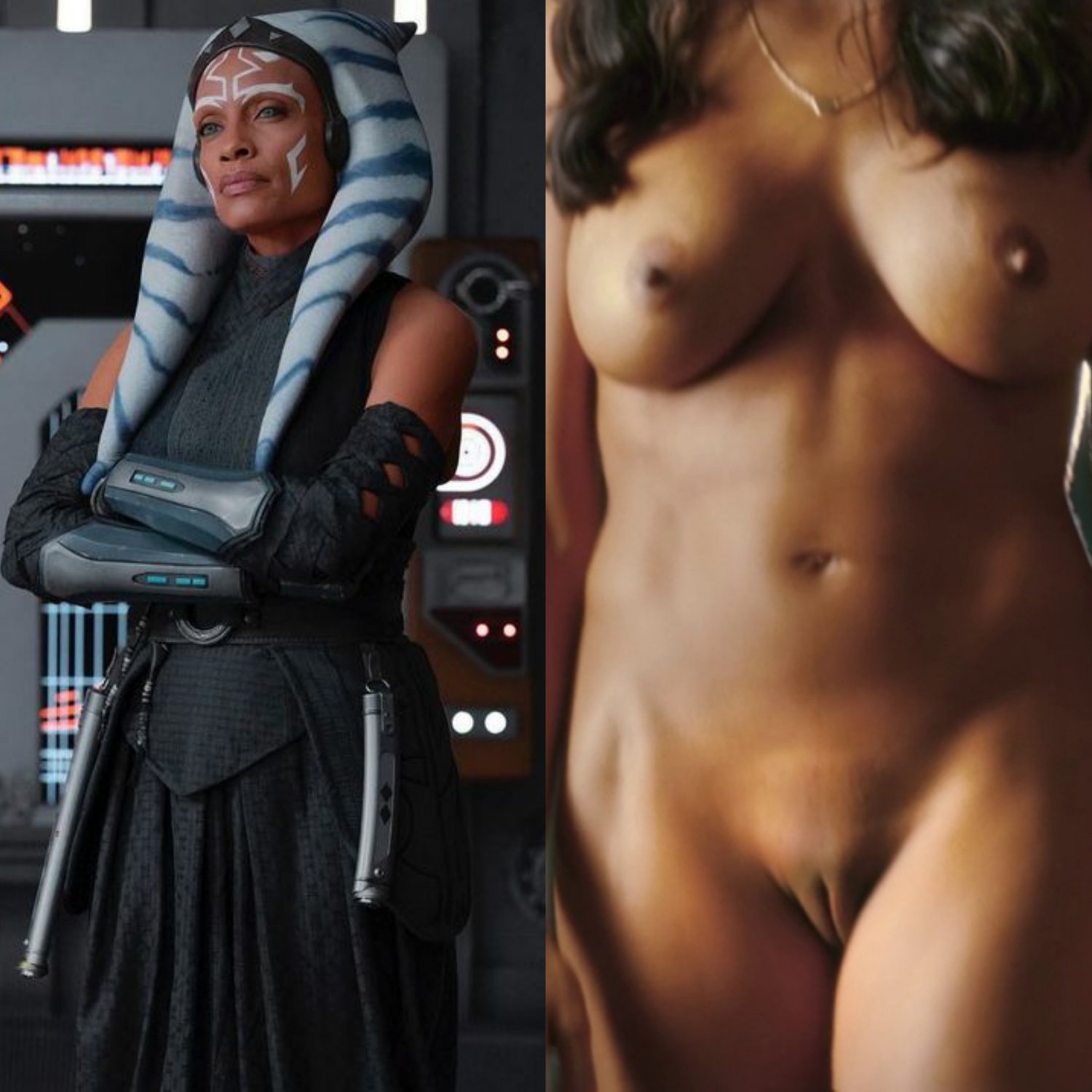 "Ahsoka" Star Shows her Pussy Lips & Tits 😮 #zhsNr4UG